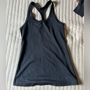 Nike Women's Sleek Black Racerback Tank
